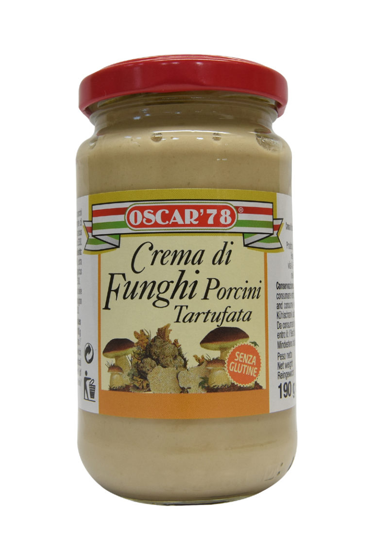 oscar78 crema tartufata ai funghi porcini liguria