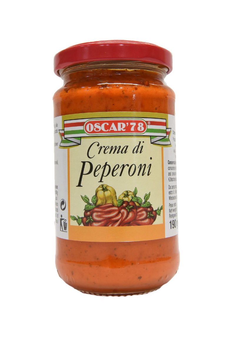 oscar78 crema di peperoni condimento liguria