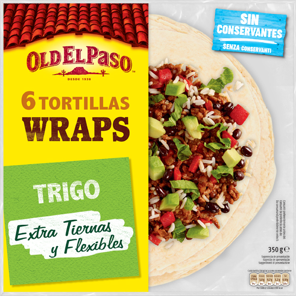 oscar78 tortillas wrap frumento old el paso piatto messicano