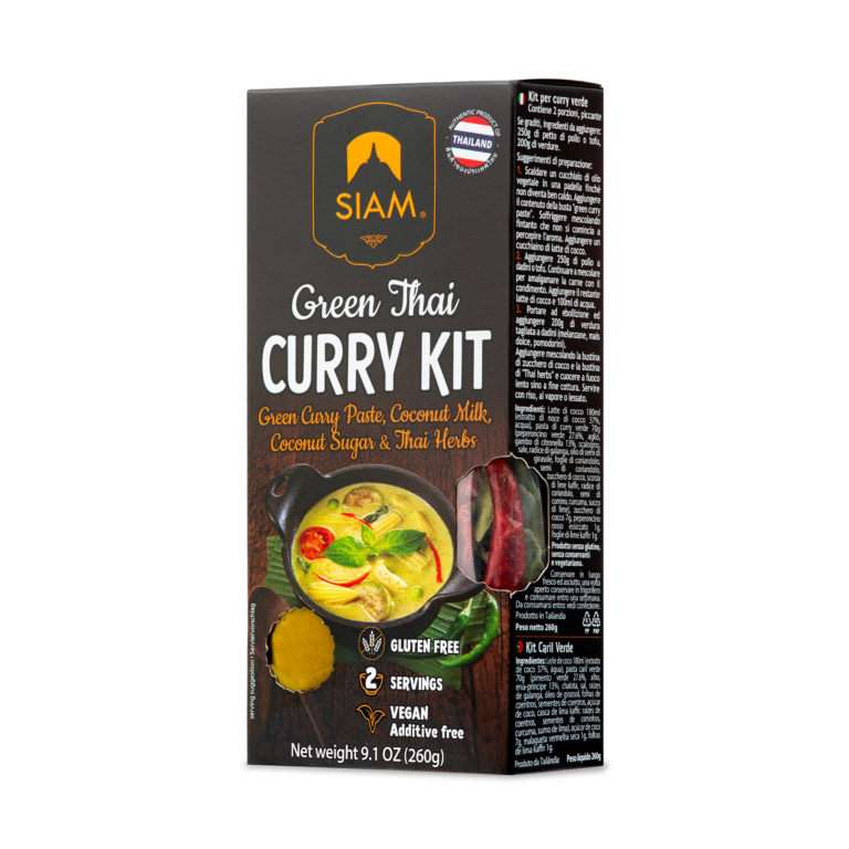 oscar78 kit per curry verde thailandese cucina orientale