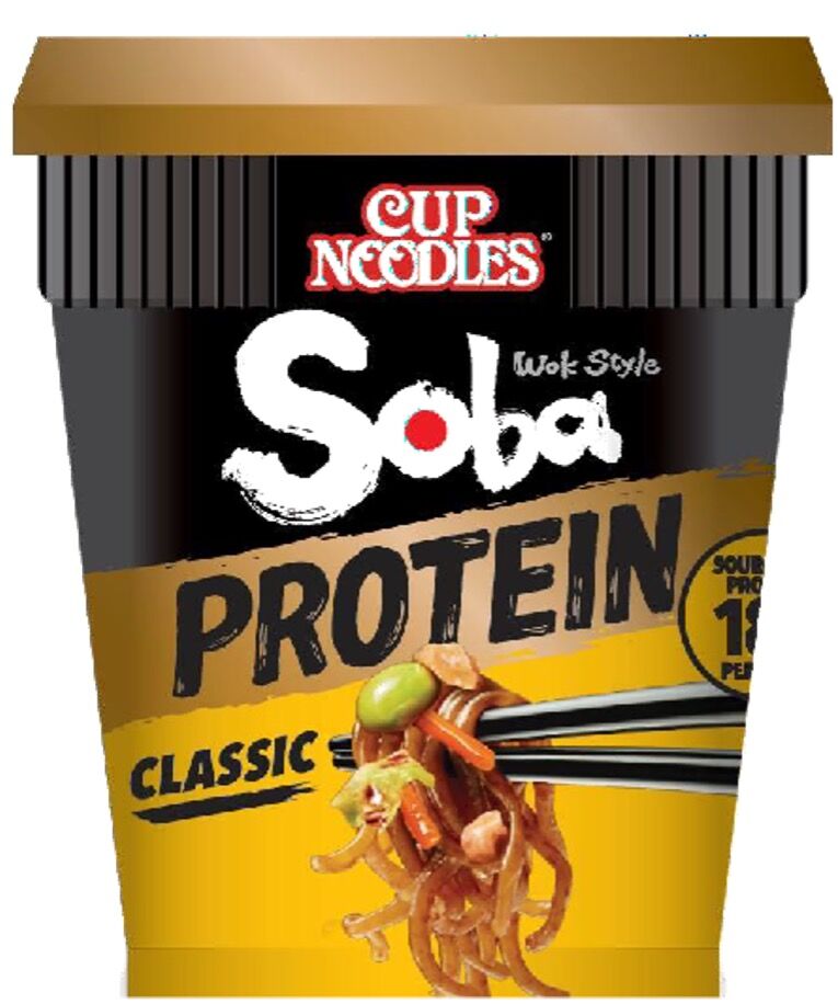 Oscar78 Soba Cup Protein Classic Nissin Noodles proteici alla salsa Yakisoba